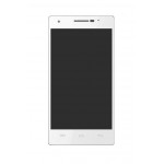 Lcd With Touch Screen For Ismart Is57 Mercury V4 White By - Maxbhi.com