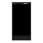 Lcd With Touch Screen For Panasonic Eluga Black By - Maxbhi Com