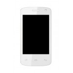 Lcd With Touch Screen For Spice N300 White By - Maxbhi.com