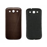 Back Panel Cover For Samsung I9300 Galaxy S Iii Brown - Maxbhi Com