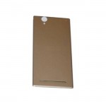 Back Panel Cover For Sony Xperia T2 Ultra Dual Sim D5322 Gold - Maxbhi.com