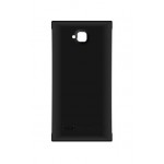 Back Panel Cover For Intex Aqua Y2 Black - Maxbhi.com