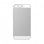 Back Panel Cover For Spice M6112 Silver - Maxbhi.com