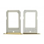 Sim Card Holder Tray For Samsung Galaxy S6 Edge Cdma Gold - Maxbhi Com