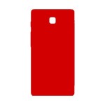 Back Panel Cover For Spice Mi436 Stellar Glamour Red - Maxbhi.com