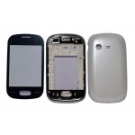Full Body Housing For Samsung Rex 70 S3800 With Single Sim Black - Maxbhi Com
