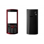 Full Body Housing For Sansui S42 Red Black - Maxbhi Com