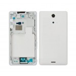 Full Body Housing For Sony Xperia Zr M36h White - Maxbhi Com
