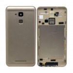 Back Panel Cover For Asus Zenfone 3 Max Zc520tl Gold - Maxbhi Com