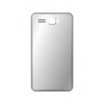 Back Panel Cover For Intex Aqua R3 Silver - Maxbhi.com