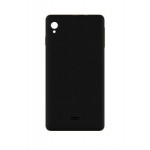 Back Panel Cover For Intex Aqua Slice Ii Black - Maxbhi.com