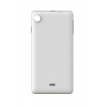 Back Panel Cover For Intex Aqua Slice Ii White - Maxbhi.com