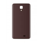 Back Panel Cover For Intex Aqua Y2 Ips Brown - Maxbhi.com