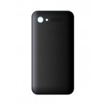 Back Panel Cover For Intex Aqua Y3 Black - Maxbhi.com