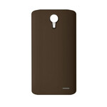 Back Panel Cover For Intex Cloud Fame Brown - Maxbhi.com