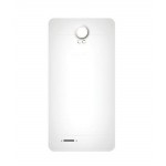 Back Panel Cover For Intex Cloud M5 Ii White - Maxbhi.com