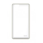 Back Panel Cover For Intex Cloud V White - Maxbhi Com