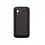 Back Panel Cover For Intex Cloud Y12 Black - Maxbhi.com