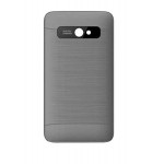 Back Panel Cover For Intex Crystal 3.5 Black - Maxbhi.com
