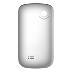 Back Panel Cover For Intex Player Silver - Maxbhi.com