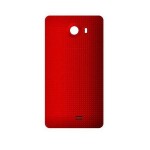 Back Panel Cover For Karbonn A60 Red - Maxbhi.com