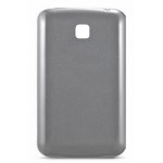Back Panel Cover For Lg Optimus L3 Ii Dual E435 Silver - Maxbhi Com