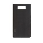 Back Panel Cover For Lg Optimus P750 Black - Maxbhi Com