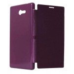 Flip Cover for Sony Xperia T2 Ultra dual SIM D5322 Purple