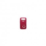Smiley Back Case for Samsung Galaxy Win I8552 with Dual SIM Red