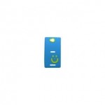 Smiley Back Case for Sony Xperia C S39H Sky Blue