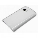 Back Panel Cover For Nokia C506 White Red - Maxbhi.com