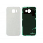 Back Panel Cover For Samsung Galaxy S6 Dual Sim 32gb White - Maxbhi Com