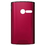 Back Panel Cover For Sony Ericsson Yendo W150 Teacake Red - Maxbhi Com