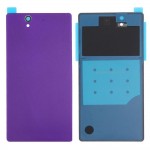 Back Panel Cover For Sony Xperia Z L36h C6603 Purple - Maxbhi Com