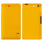 Back Panel Cover For Sony Xperia Go Yellow - Maxbhi Com