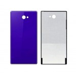 Back Panel Cover For Sony Xperia M2 D2306 Purple - Maxbhi Com