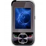 Back Panel Cover for Spice S930 - Black