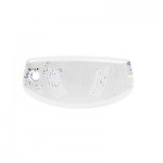 Back Panel Cover For Spice Gaming Mobile X2 White - Maxbhi.com