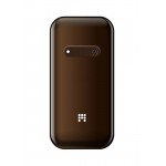 Back Panel Cover For Spice M6700 Cappuccino White - Maxbhi.com