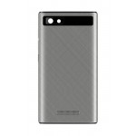 Back Panel Cover For Spice Xlife 410 3g Grey - Maxbhi.com