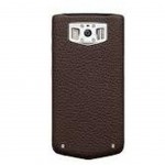 Back Panel Cover For Vertu Constellation 2013 Brown - Maxbhi.com