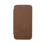 Flip Cover For Lava Iris 402 Plus Brown By - Maxbhi.com