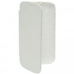 Flip Cover for Celkon i4 - White