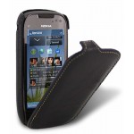 Flip Cover for Nokia E71 - Grey Steel
