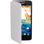 Flip Cover for Micromax X342 - White