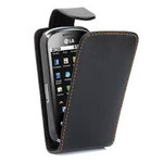 Flip Cover for LG Optimus Me P355 - Red