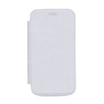Flip Cover For Videocon Infinium Z30 Dart White By - Maxbhi Com