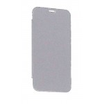 Flip Cover For Intex Aqua 4g Silver By - Maxbhi.com