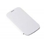 Flip Cover For Spice Mi501 White By - Maxbhi.com