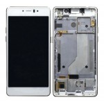 Lcd With Touch Screen For Lyf Water 8 White By - Maxbhi Com